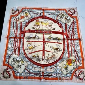 Hermes Silk Scarf